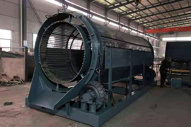 無(wú)軸滾筒篩石機(jī)