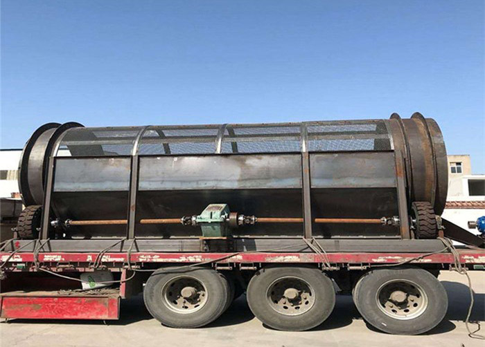 無(wú)軸滾筒篩石機(jī)